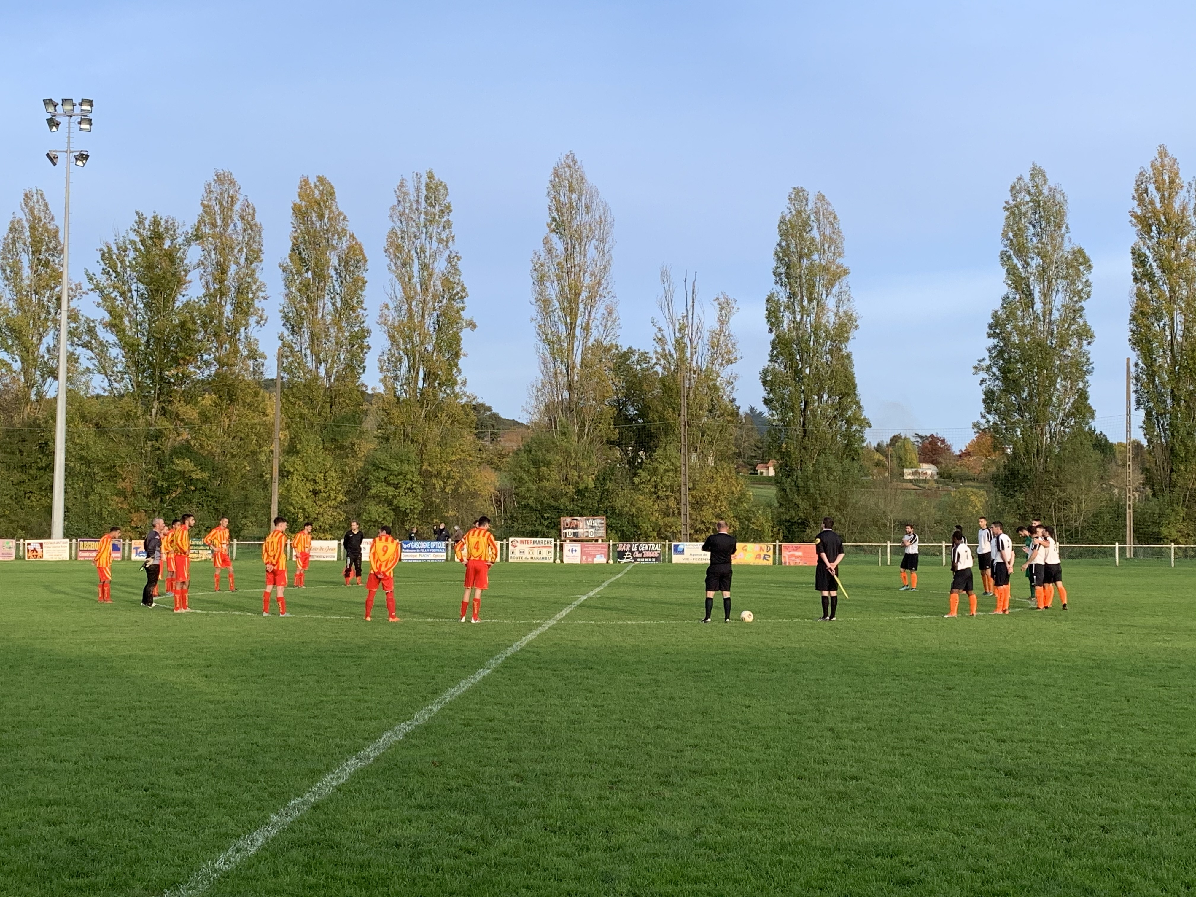 Les deux clubs