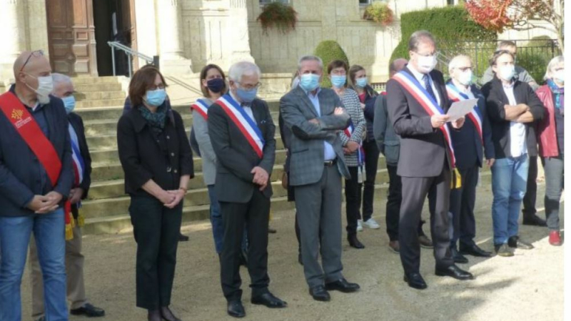 Hommage à Samuel Paty