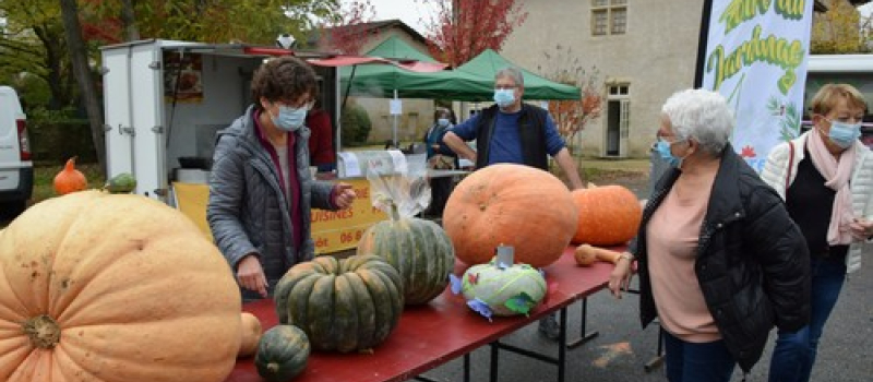 La fête de la citrouille - un beau succès de sympathie.