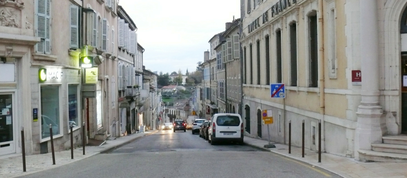 Travaux rue d'Etigny