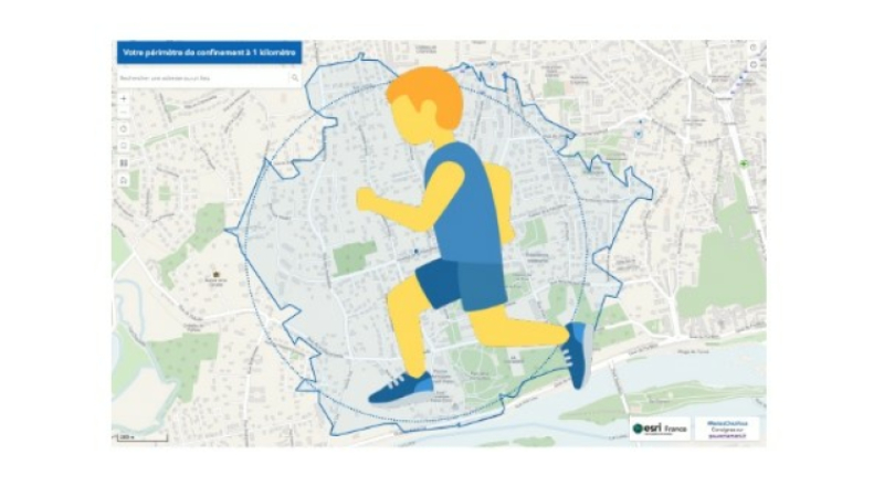Comment appliquer la règle des 1 km pendant le confinement ?