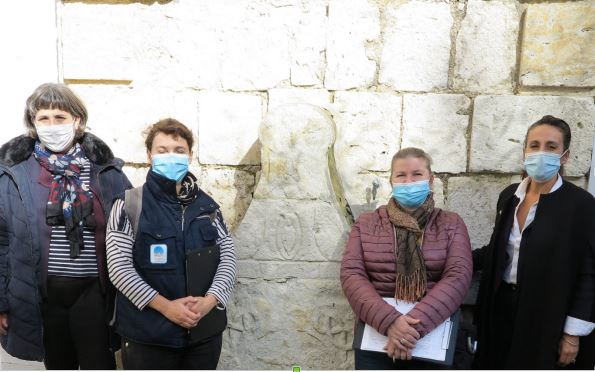 Clémentine Perez-Sappia, Gaëlle Prost, Cristelle Calvi et Alexia Dubuc - Photo Mairie de Lectoure