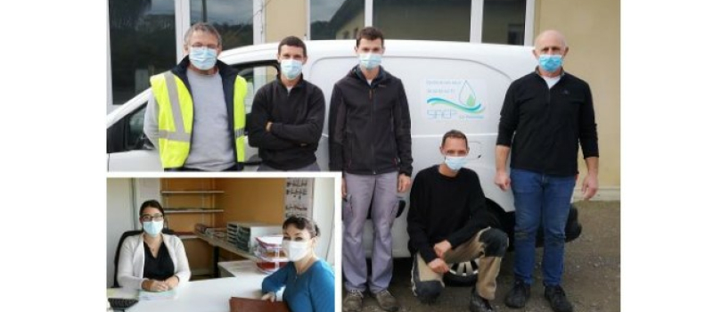 COVID19 – Le syndicat des eaux de la région de Vic continue de fonctionner au service de tous.