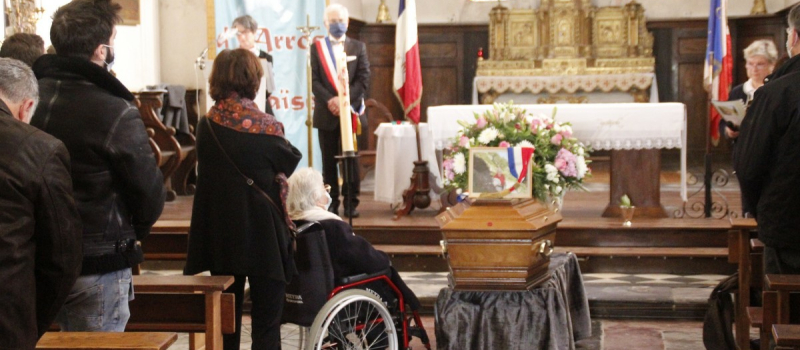Obséques de Louis Lacoste