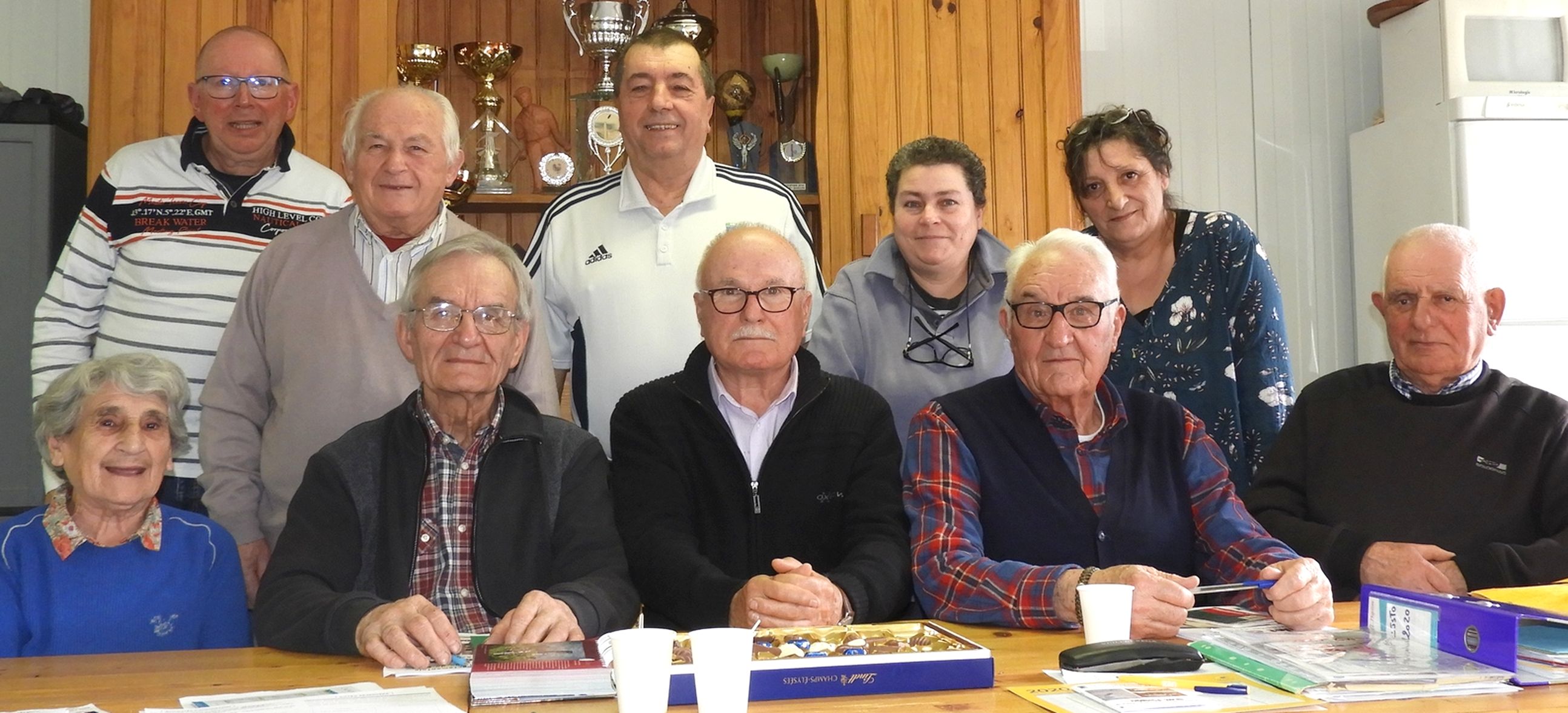 Les membres de la section départementale du Palet Gascon