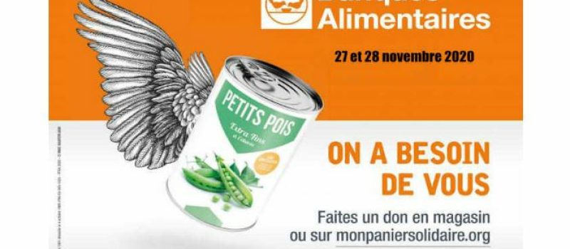 Banque Alimentaire: une collecte bien particulière