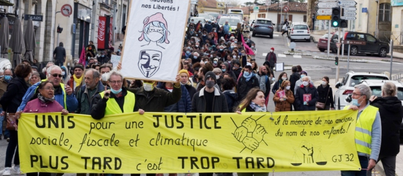 Un défilé de 300 personnes contre le projet de loi "sécurité globale"