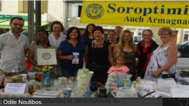 Les Soroptimist soutiennent le CIDFF32