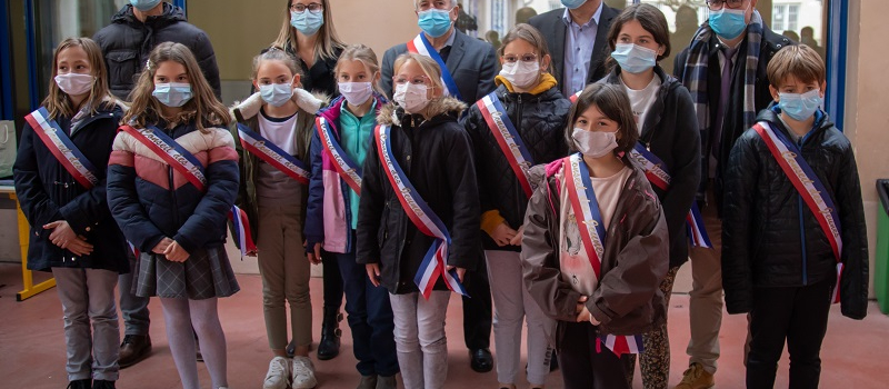 Cérémonie d’investiture des jeunes conseillers municipaux