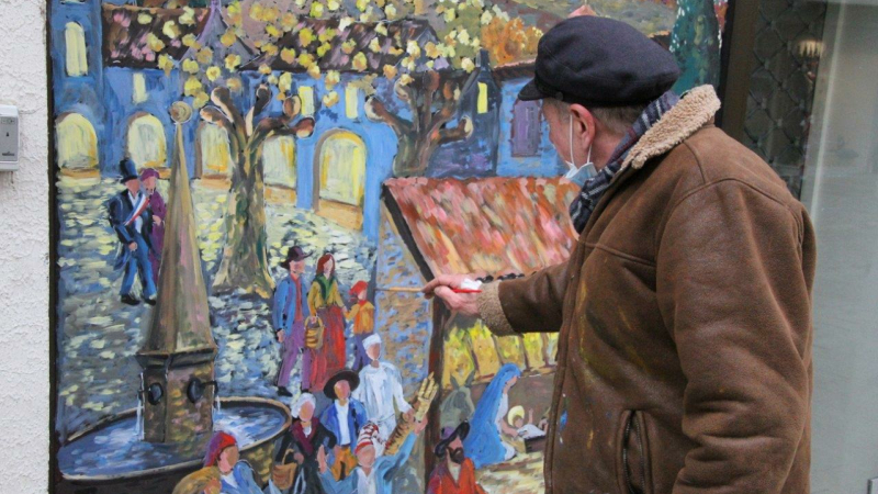 Gilles Brasseur revient colorer les vitrines condomoises