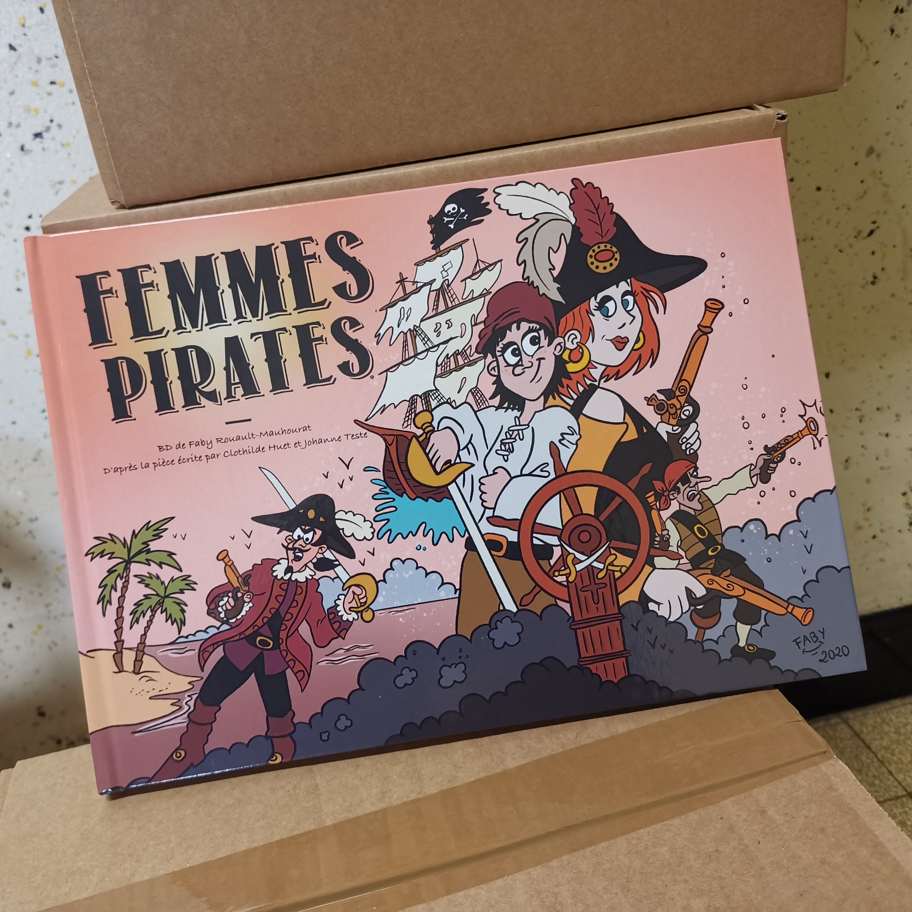 La bande dessinée adaptée de la pièce de théâtre.