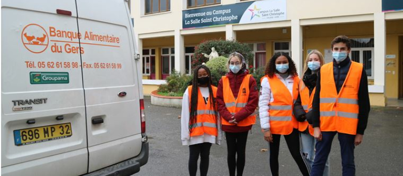 Campus St Christophe : Tous concernés par la collecte de la Banque alimentaire.