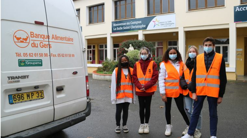 Campus St Christophe : Tous concernés par la collecte de la Banque alimentaire.