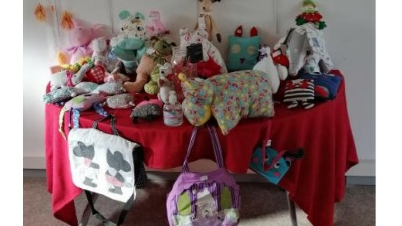 Les ateliers créatifs de Vic Accueil s’exposent