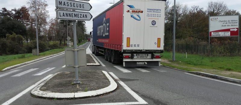 Enquête sur le bruit de la RD 929  d'Auch à Masseube