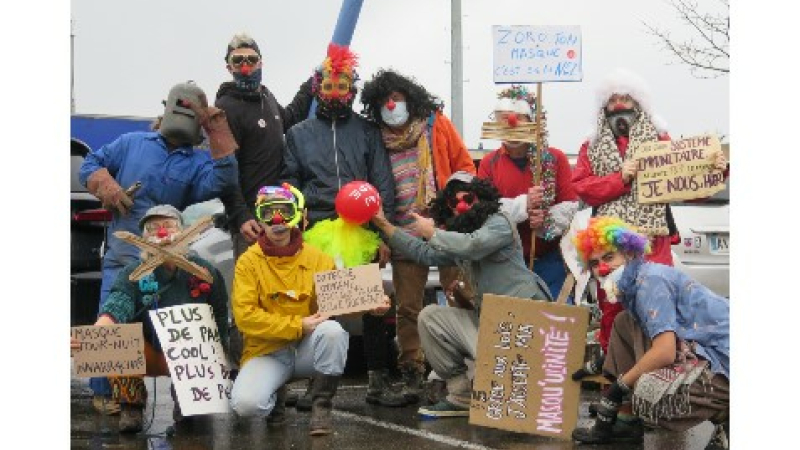 La BAC 32, Brigade Activiste de Clowns, veut faire des attentats de joie!