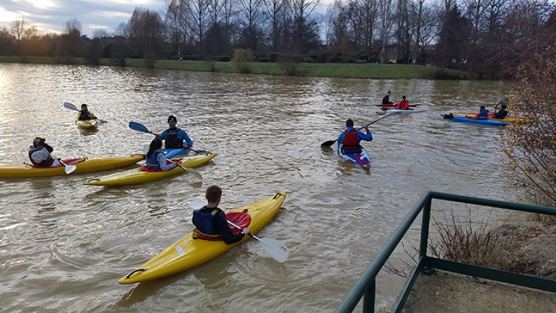 De nouveau sur l’eau!