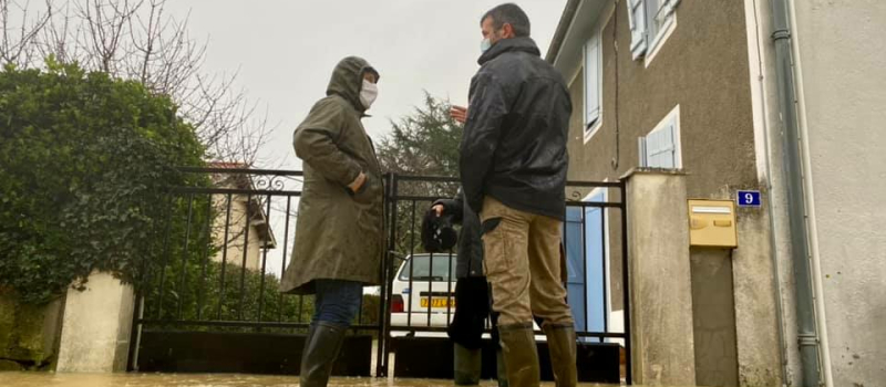 La vigilance orange est maintenue, les pompiers restent mobilisés toute cette nuit