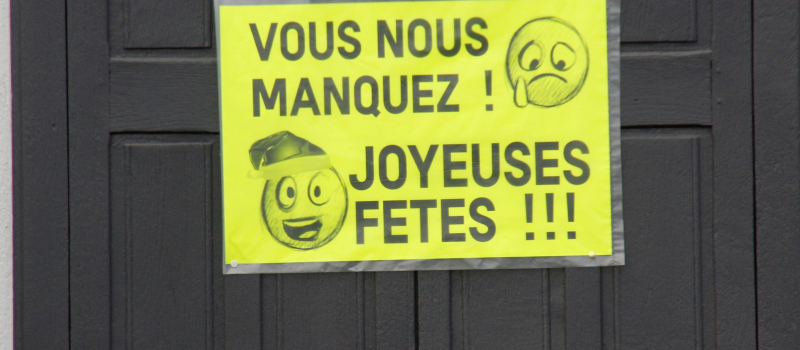 Vous nous manquez !