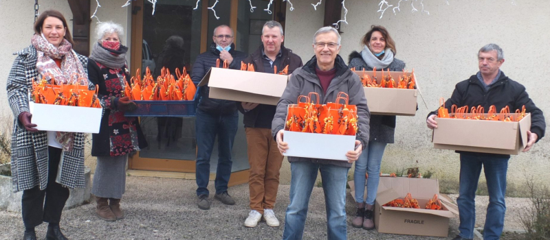 Des chocolats pour les Maignautois