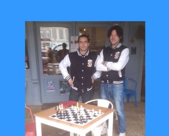 Jorge Devecchi et Etienne Join, les deux entraîneurs - Photo Échiquier de l'Armagnac