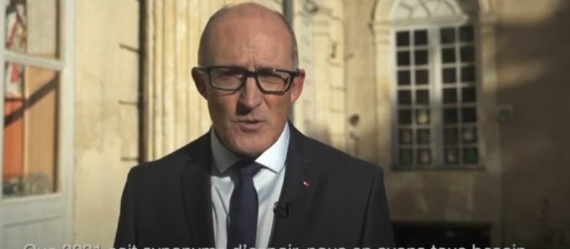 Vœux 2021 : Jean-François Rousse s'adresse directement aux Condomois