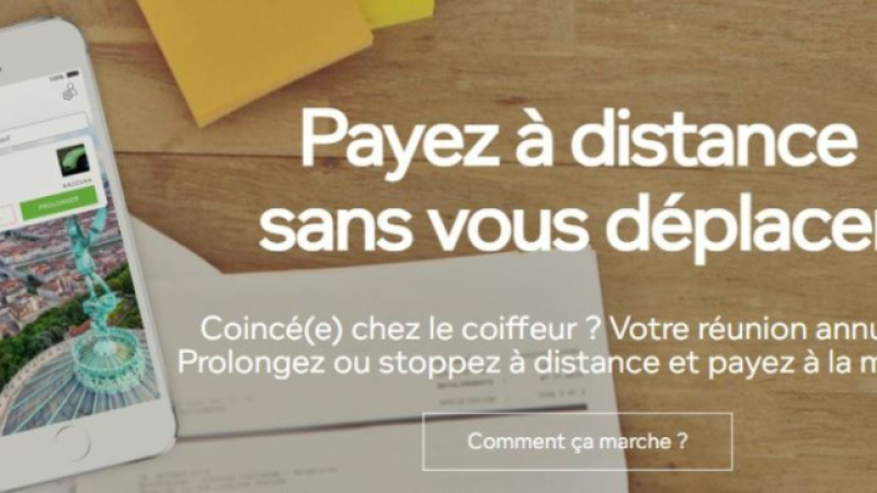 Un véritable horodateur dans la poche pour payer son stationnement