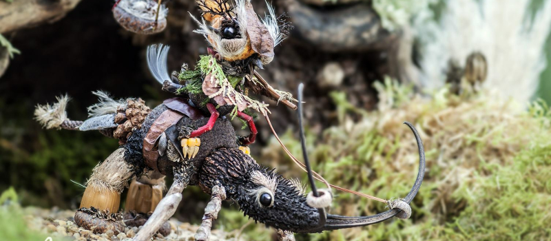 Le land art miniature de Sylvain Trabut