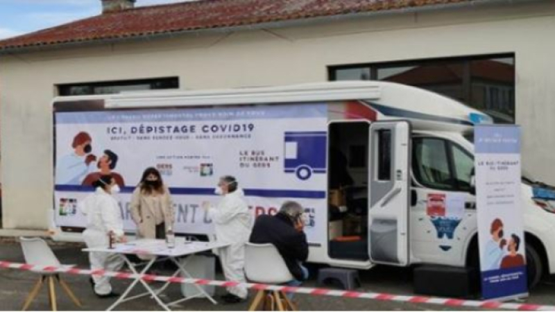 Le bus tests PCR sera à Mouchan et Lagraulet