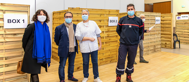 Le centre de vaccination de Nogaro est ouvert 