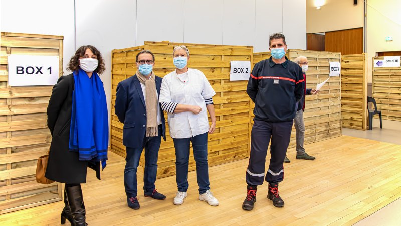 Le centre de vaccination de Nogaro est ouvert 