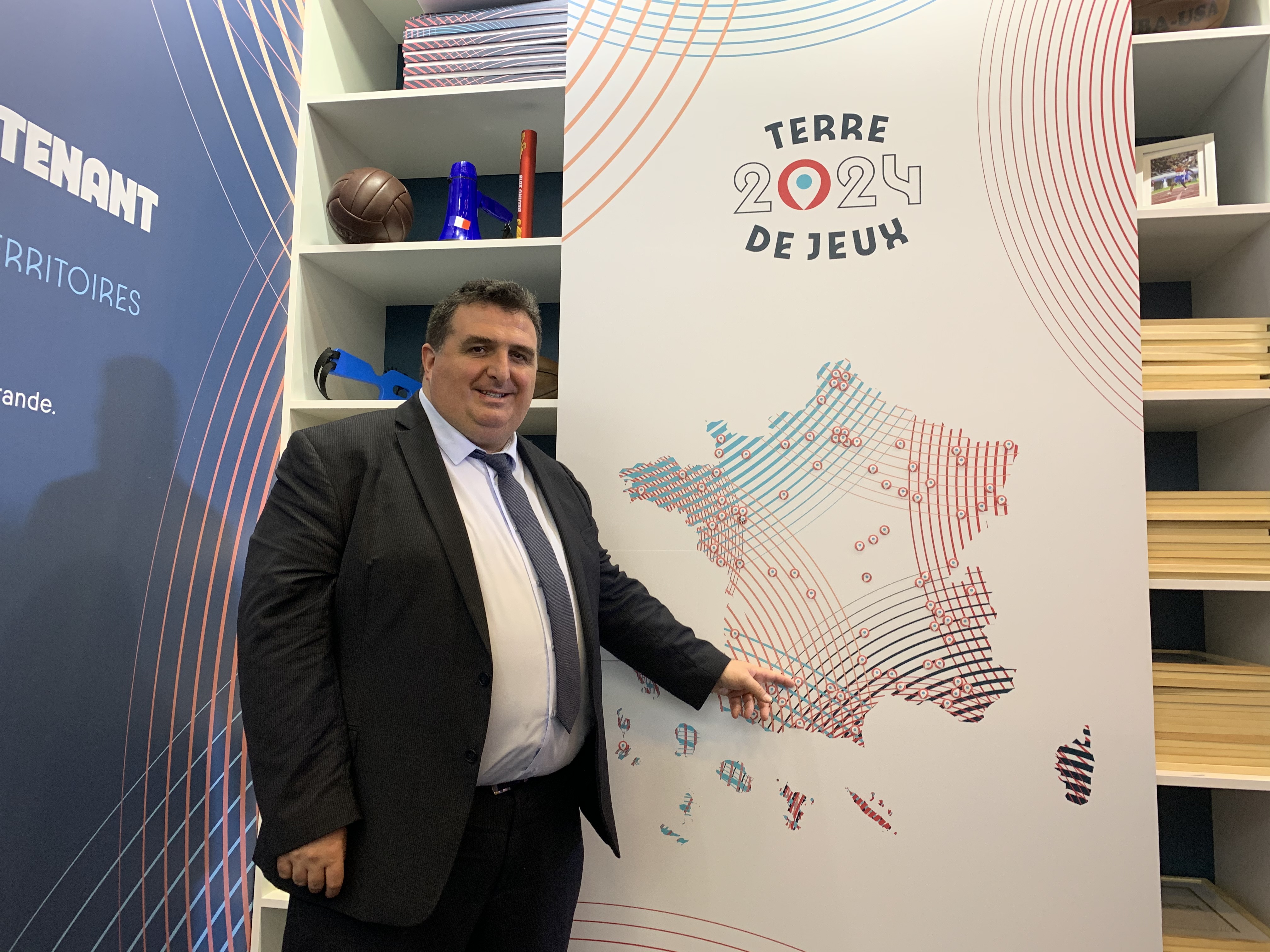 David Tauîac, photo réalisée en 2019 lors d'une présentation.