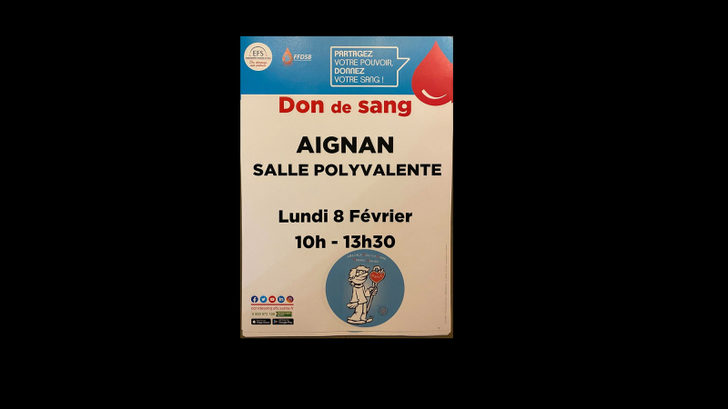 Stand de DSNA au marché le 1er février à Aignan 