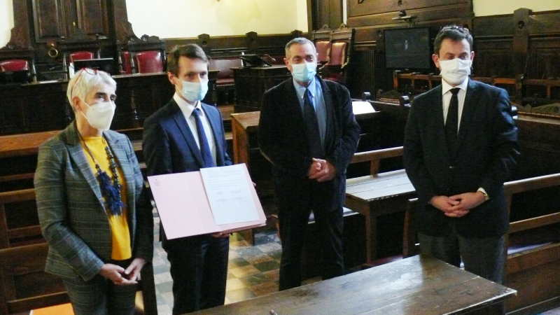 Une convention signée pour la mise en œuvre du signalement des violences conjugales,