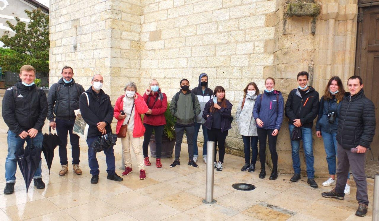 Le 1er octobre dernier, les étudiants à la découverte de la Bastide - Photo DR