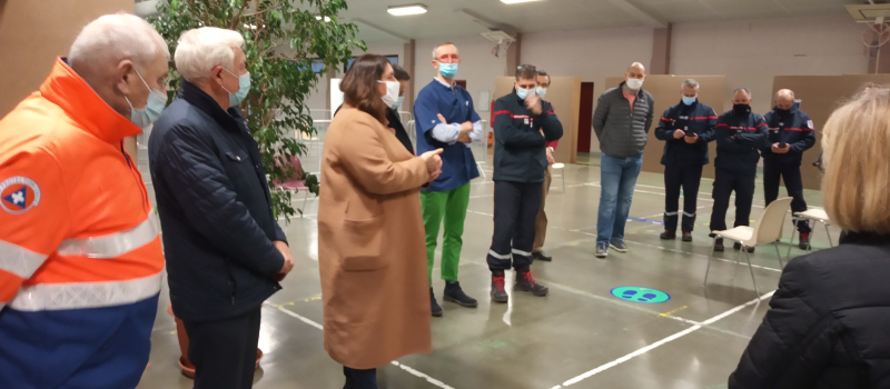 Centre de vaccination de L'Isle-Jourdain