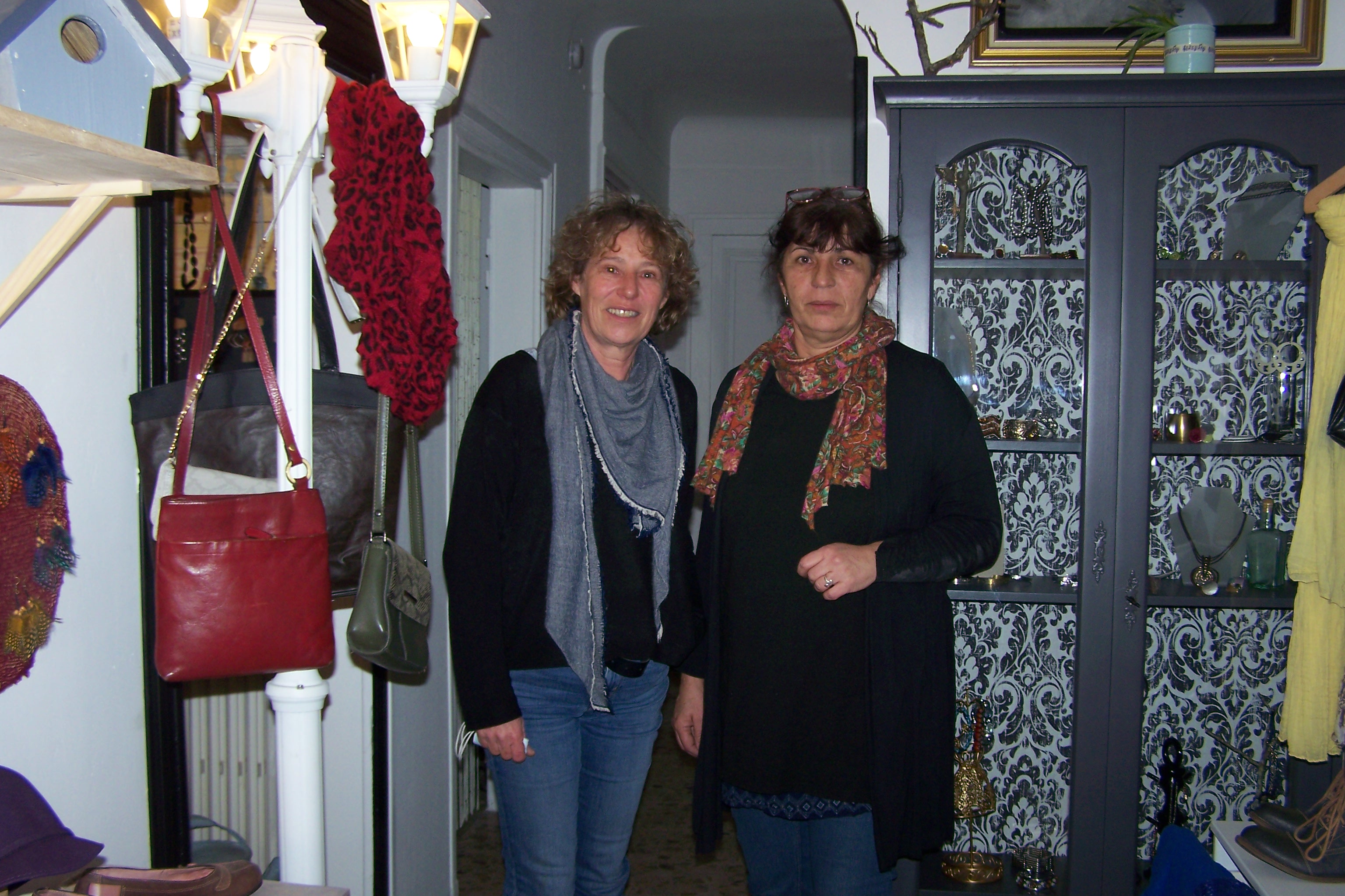 Nathalie (à gauche) et Cathy 