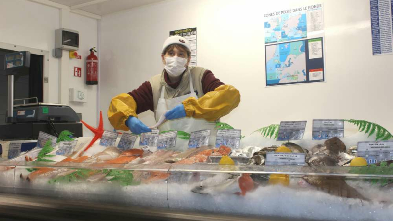 Une poissonnerie mobile