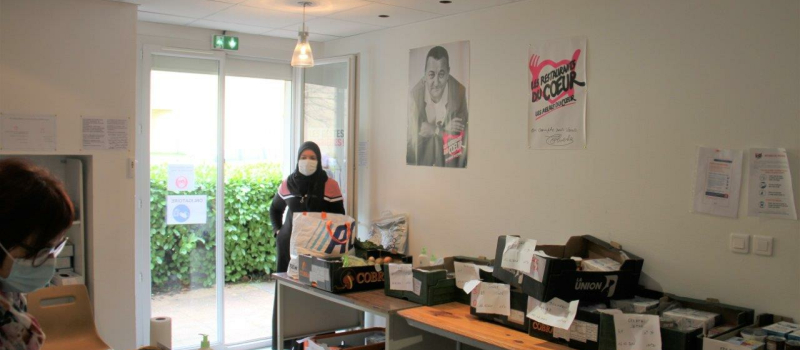 Un faux-plafond pour les Restos du Coeur