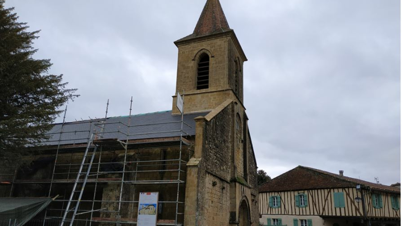 L’église Saint Jacques le Majeur les travaux vont bon train
