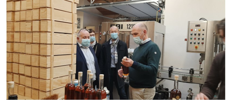 Chambre des Métiers et de l'Artisanat : le Président Guy Sorbadère à la rencontre des artisans