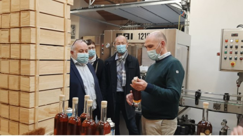 Chambre des Métiers et de l'Artisanat : le Président Guy Sorbadère à la rencontre des artisans