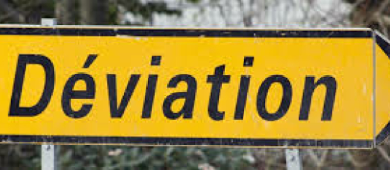 Fermeture pour travaux de la RD 929 à Pavie 