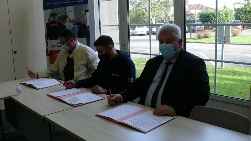 Gersycoop s'implique dans le volontariat des sapeurs-pompiers