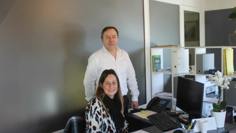 Une  agence immobilière s’est installée