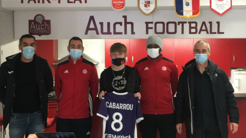 L'Auscitain Tom Cabarrou intègre le Centre de formation du TFC