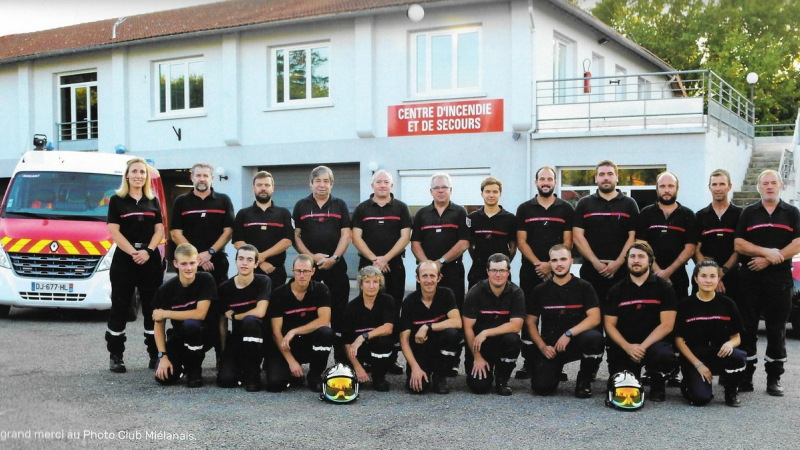 Les sapeurs-pompiers de Miélan à l’honneur