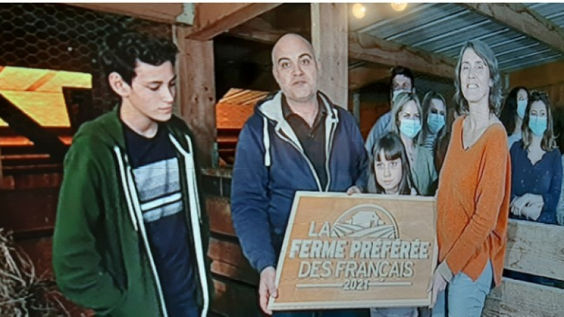 Consécration pour la ferme du Hitton: elle est la ferme préférée des Français!