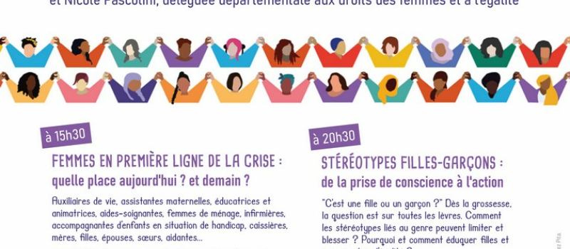 Deux visio-rencontres , en relation avec les droits des femmes 