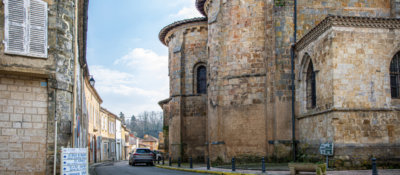 Réouverture de la rue des Pénitents à Nogaro  